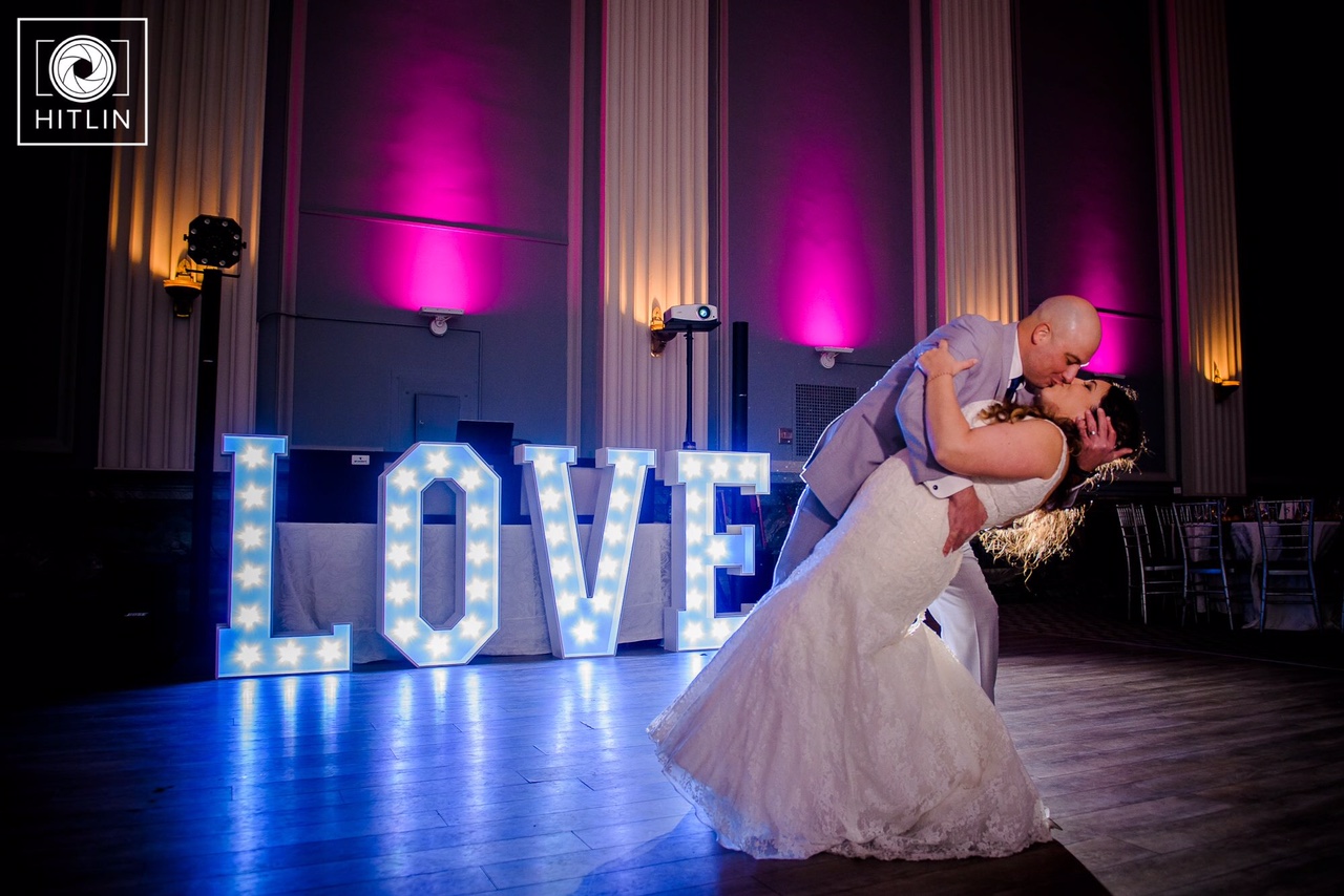 4' LOVE Light Up Letters - Photo by Hitlin Photography