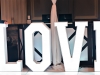 4' LOVE Light Up Letters - Photo by Sawicki Photography