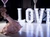 4' LOVE Light Up Letters - Photo by Bigler Photo & Video