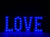 4' LOVE Letters - Blue Light - Photo by Viscosi Photography