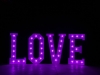 4' LOVE Letters - Purple Light - Photo by Viscosi Photography