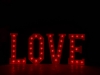 4' LOVE Letters - Red Light - Photo by Viscosi Photography