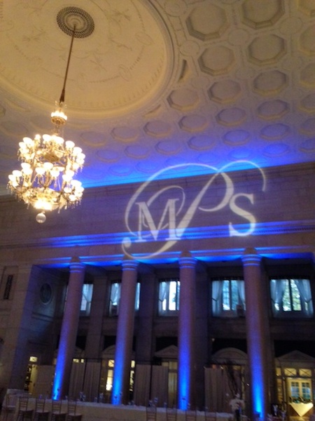 Monogram & Blue Up Lighting @ The Hall of Springs