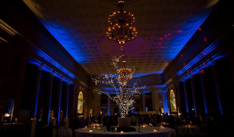 Blue Up Lighting @ The Hall of Springs - Photo by Matt Ramos Photography
