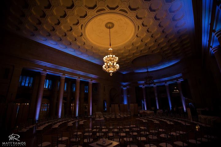 Blue Up Lighting @ The Hall of Springs - Photo by Matt Ramos Photography
