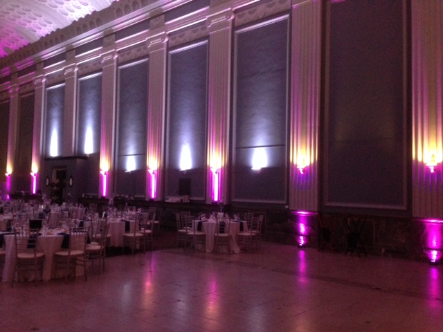 Purple Up Lighting @ Key Hall at Proctors