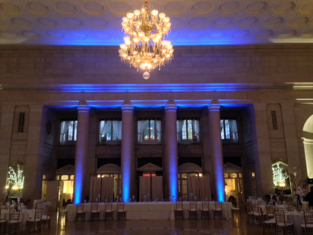 Blue Up Lighting @ The Hall of Springs