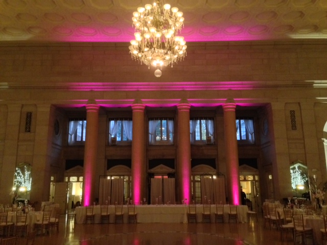 PInk Up Lighting @ The Hall of Springs