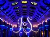 Blue Up Lighting & Monogram @ Canfield Casino