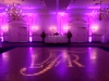 Purple Up Lighting & Monogram @ The Desmond