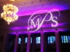 Purple Up Lighting & Monogram @ The Hall of Springs