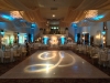 Tiffany Up Lighting & Monogram @ Mallozzi's