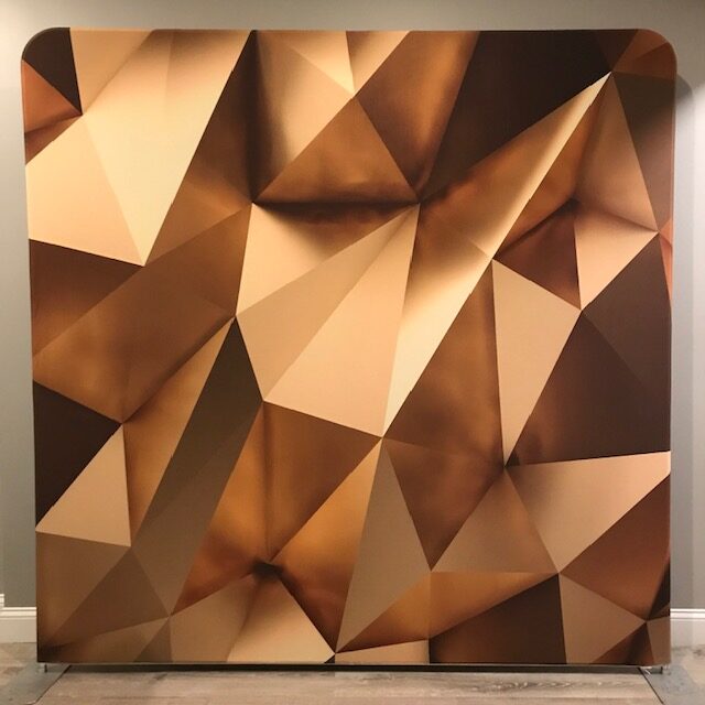 ABSTRACT LUXE GOLD